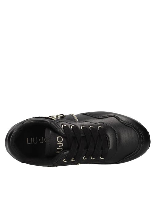 Sneakers in ecopelle LIU JO | LIU JO MAXI WONDER 810G SPREADINGNERO-ORO